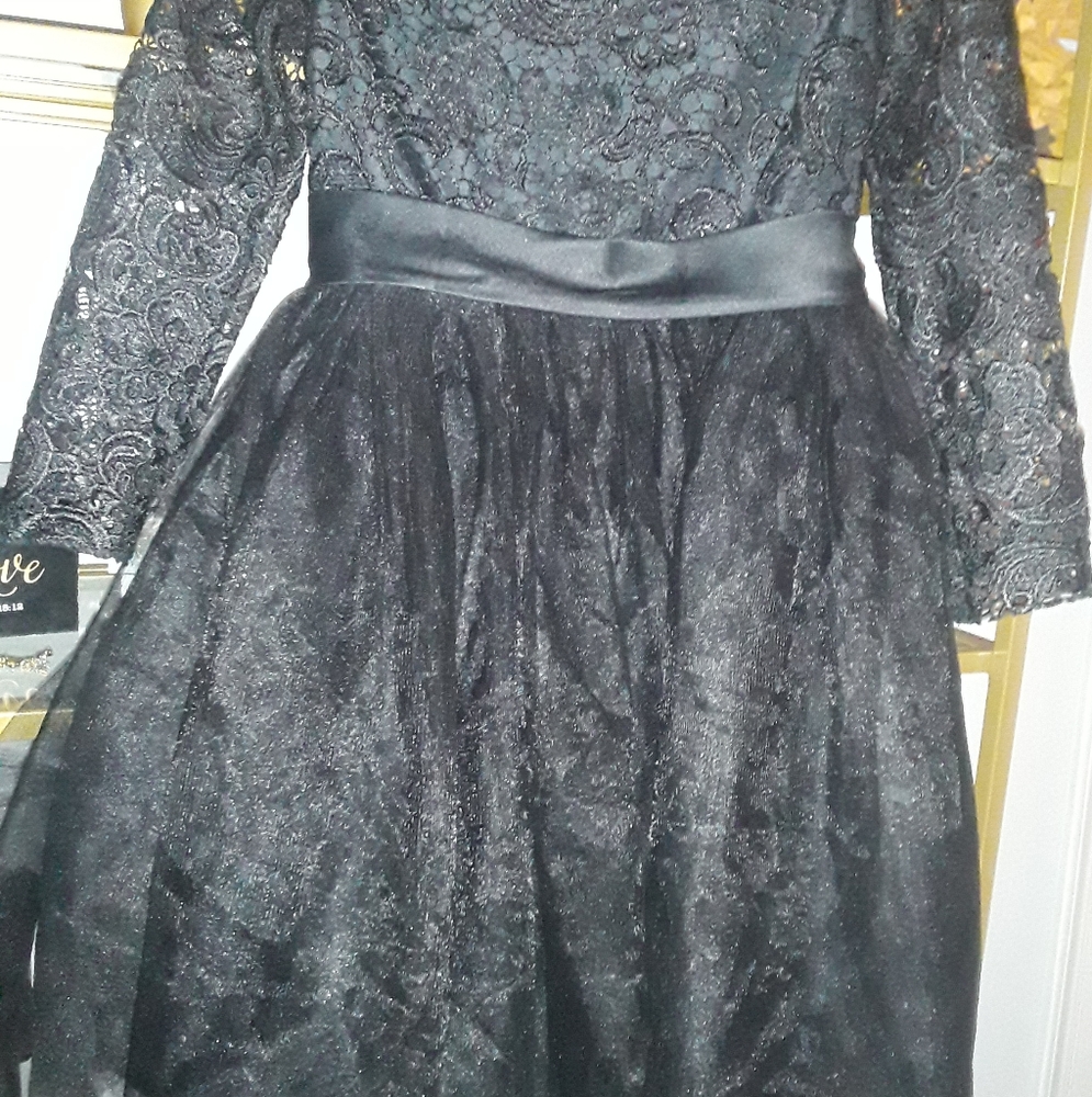 Kid's Lace and Tulle Dress